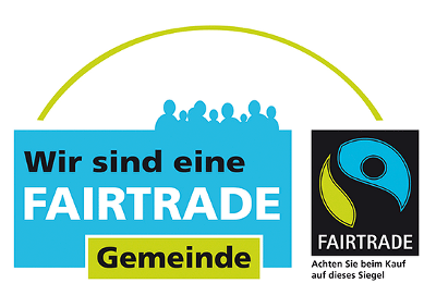 Logo "Wir sind eine Fairtrade Gemeinde"