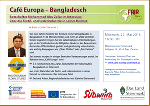 Einladung Café Europa Bangladesch